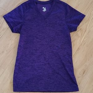 BADGER SPORT FITTED PURPLE T shirt